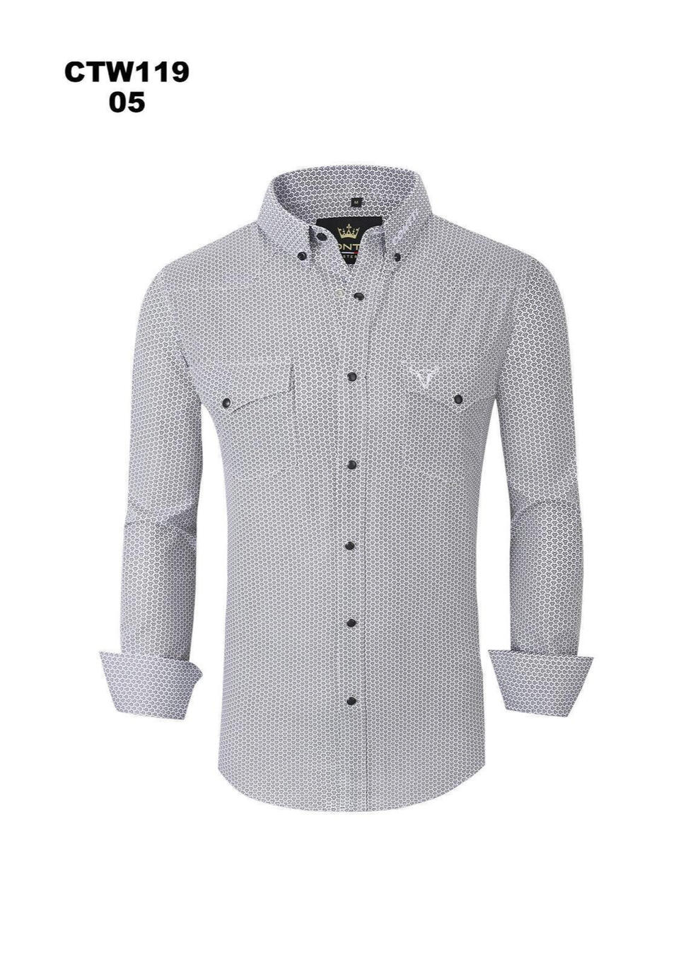 Conti Western Patterned Shirt