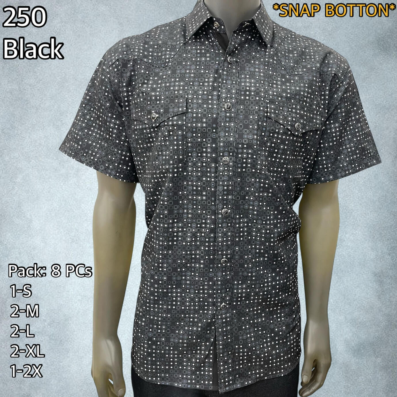 Black Short Sleeve Shirt