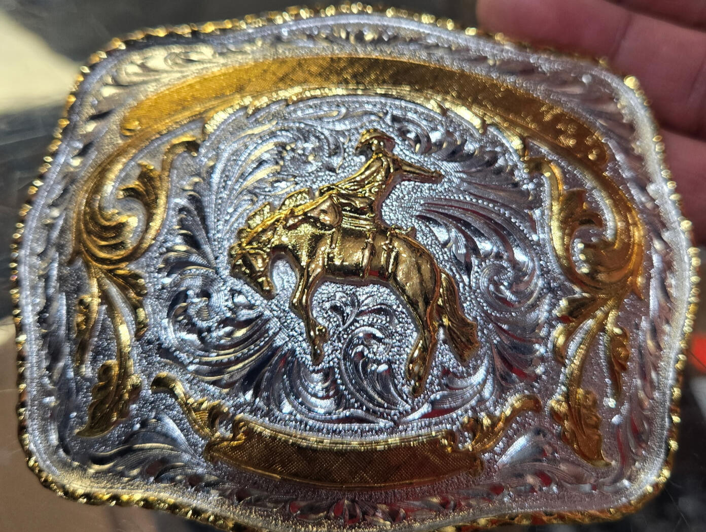 Gold and Silver Plated Buckle